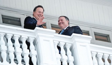 Varela y Pompeo sí hablaron de la relación con China