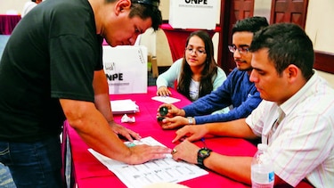Primeros resultados dan un empate técnico en Perú