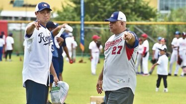 Ex grandes ligas panameños buscan jóvenes promesas en el béisbol local