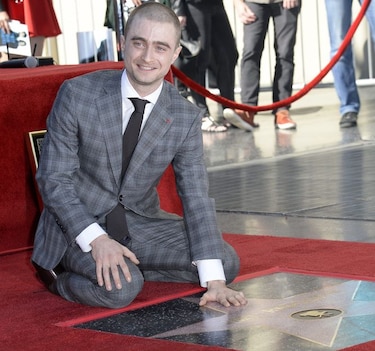 Daniel Radcliffe recibe su estrella en el Paseo de la Fama de Hollywood