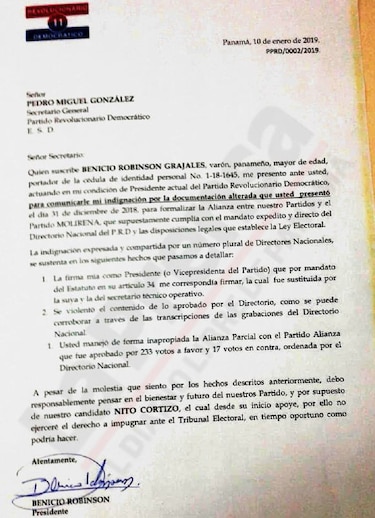 Benicio Robinson y Pedro Miguel González: 'No estamos divididos'