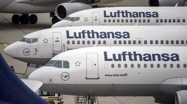 Lufthansa anula cerca de 900 vuelos este miércoles