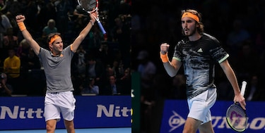 Thiem y Tsitsipas jugarán la final del Masters de Londres