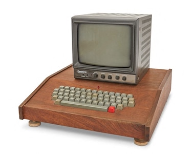 La computadora Apple original se vende por 400 mil dólares