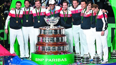 Francia gana la Copa Davis por 10ma vez