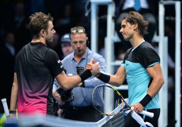 Rafael Nadal y Andy Murray ganan en la Copa Masters