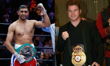 Amir Khan desafía el reinado de Canelo Álvarez