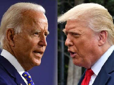 Biden y Trump confían cada uno en su triunfo; las televisoras interrumpen al presidente, por desinformar