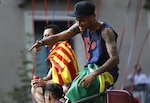 Barcelona celebra quinto título en Champions con desfile