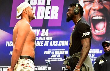Combate entre Fury y Wilder es aplazado hasta 9 de octubre debido al coronavirus