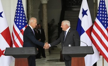 Expansión del Canal de Panamá, punto clave en la reunión de Biden - Martinelli