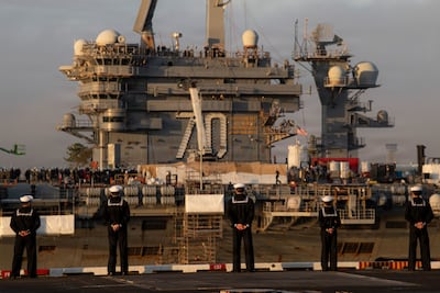 Este es el portaaviones y el destructor de Estados Unidos que llegarán a Panamá