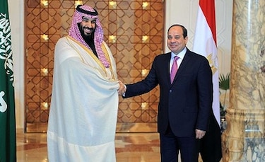 Príncipe heredero saudita discute en Egipto estrategias para enfrentar al 'terrorismo'