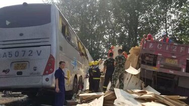 Al menos 36 muertos en un accidente de tránsito en China