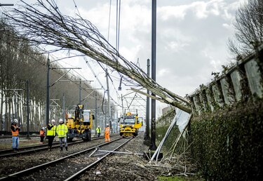 La tormenta Eunice azota el norte de Europa y deja al menos 16 muertos