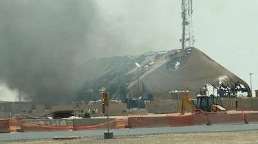 Las imágenes que revelan la destrucción causada por Irán en instalaciones militares de Estados Unidos