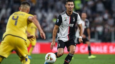 La Juventus es líder tras remontar ante el Hellas Verona con gol de Ronaldo