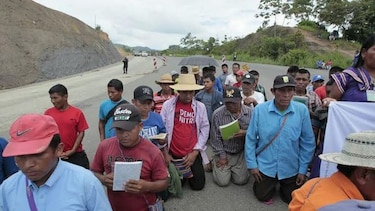 Indígenas del Movimiento 22 de Septiembre evalúan nuevas acciones