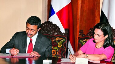 Emiratos Árabes presenta plan de proyectos a Panamá