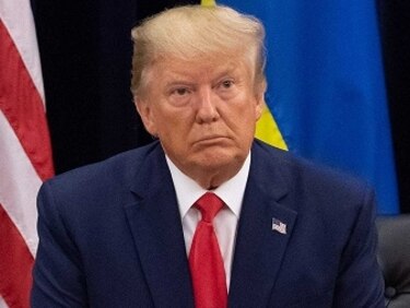 Donald Trump, indignado por las audiencias del juicio político