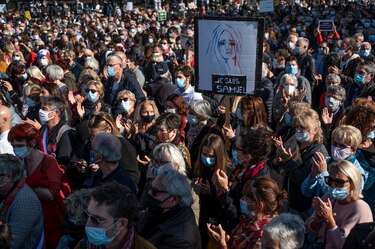 ‘Je suis prof’, un homenaje al educador decapitado