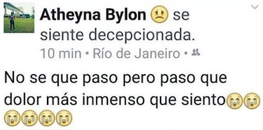 Atheyna Bylon cae en reñido combate en Río 2016