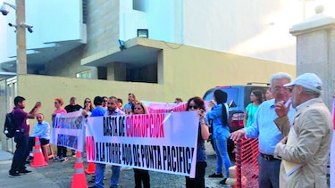 Protesta en Punta Pacífica contra edificio de 52 pisos