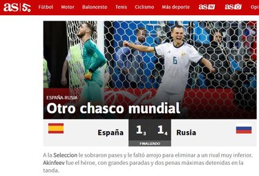España se va por un 'chasco' en la 'ruleta rusa'