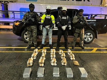 Decomisan droga en contenedor con ruta Marruecos–Panamá–Nueva Zelanda