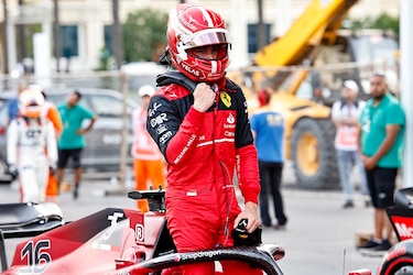 Charles Leclerc  logra la ‘pole’ en el GP de Azerbaiyán