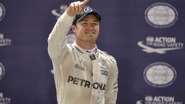 Nico Rosberg logra la 'pole' en Singapur