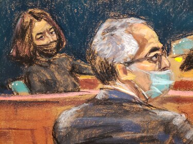 La defensa de Ghislaine  Maxwell trata de acorralar a testigo en juicio por abuso sexual