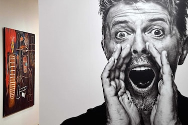Colección de obras de arte de David  Bowie  presentada en Nueva York