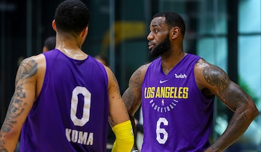 Lakers esperan contar con LeBron James a partir del sábado ante los Warriors