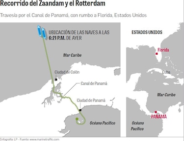 Cruceros llegarán a su destino mañana