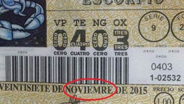 Nuevo error en miles de billetes de la Lotería Nacional de Beneficencia