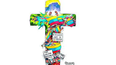 La bandera y la protesta como arte
