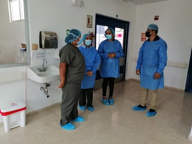 Cuatro casos de Covid-19 en hospital chitreano