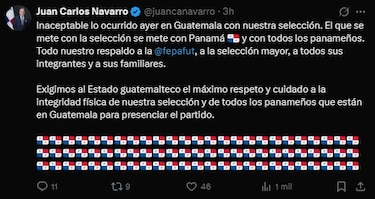 Defensor del Pueblo exige a Guatemala condenar agresiones contra la selección de Panamá