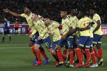 Colombia vence 1-0 a Japón en el estreno de Queiroz al frente del equipo