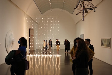 Exhibición artística en Chicago con distintivo panameño