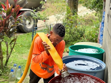 La odisea de una familia de vivir sin agua en Arraiján