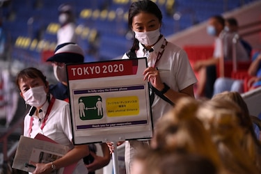 Japón extiende la emergencia sanitaria por la Covid-19 una semana después del inicio de los Juegos