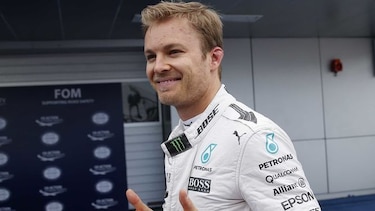 Rosberg logra la 'pole' del GP de Rusia