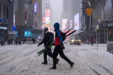 ‘Ciclón bomba’ azota con vientos y nieve el noreste de Estados Unidos