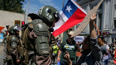 Sindicatos van a una huelga general en Chile