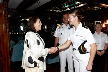 La princesa Leonor de España llega a Brasil; pasará por el Canal de Panamá a inicios de mayo