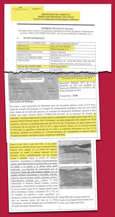 Miambiente no justificó a la Corte Suprema por qué ignoró inspecciones a la mina