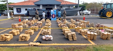Dictan 10 años de prisión a tres detenidos con 1,602 kilos de drogas en Los Santos  