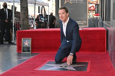 Benedict Cumberbatch gana su estrella en el paseo de la fama de Hollywood
